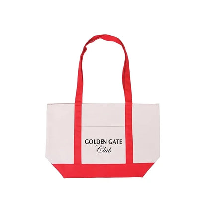 Cotton Canvas Boat Tote Bag