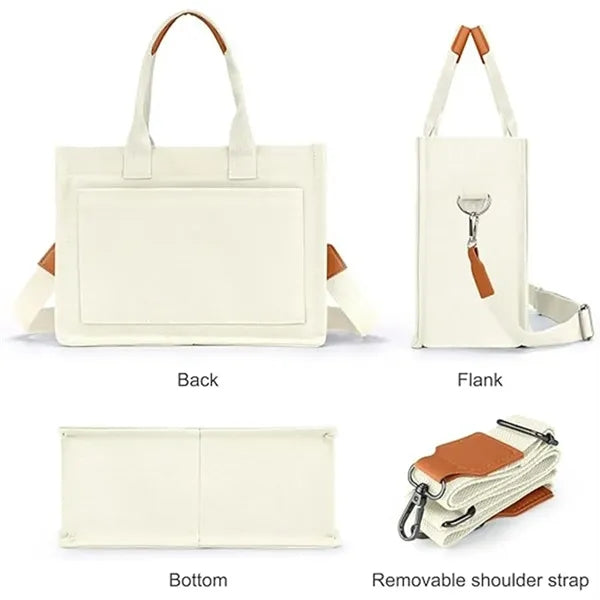 Canvas Tote Shoulder Handbag