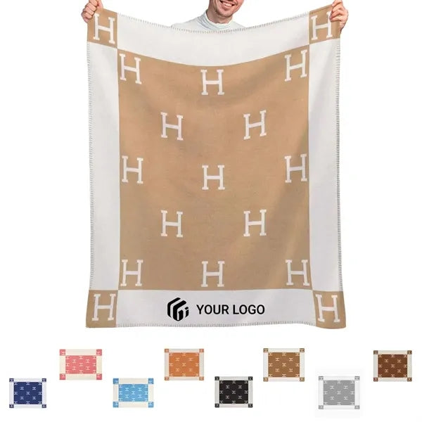 Office home single nap air conditioning wool sofa blanket