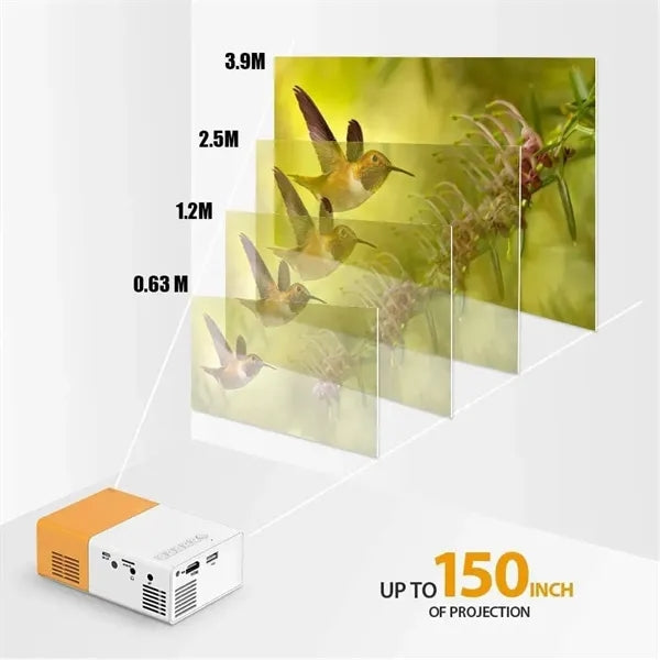 1080P Full HD Portable Mini Projector