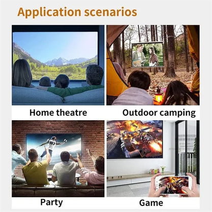 1080P Full HD Portable Mini Projector