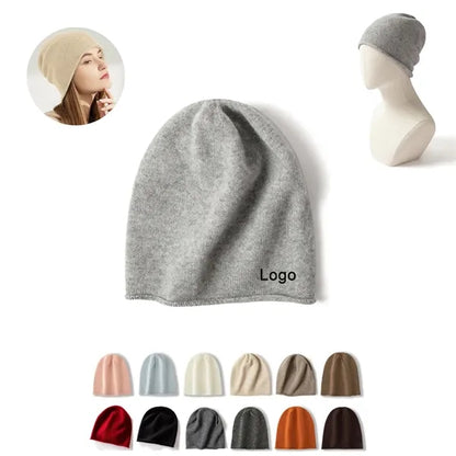 Soft Warm Cashmere Slouchy Knit Hat