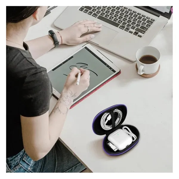 Earbud Case Portable EVA Carrying Case