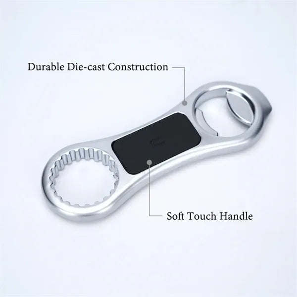 Magnetic 3-In-1 Bottle Opener