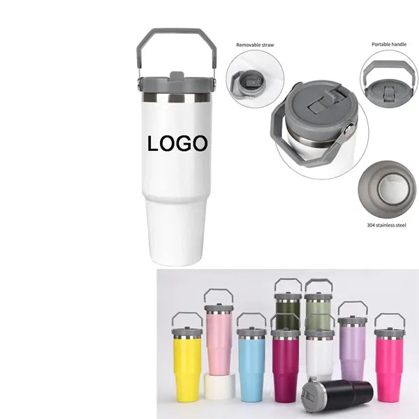 30 OZ Portable 304 Stainless Steel Insulated Tumbler