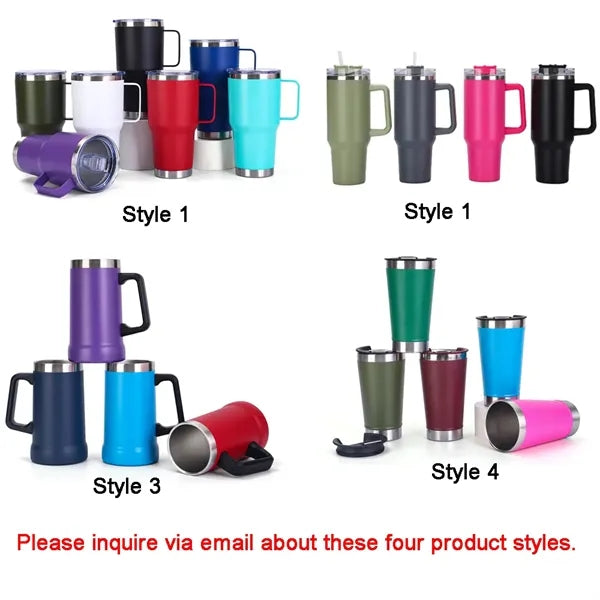30 OZ Portable 304 Stainless Steel Insulated Tumbler