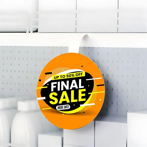 PVC Shelf Wobbler