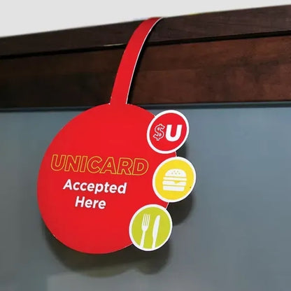 PVC Shelf Wobbler