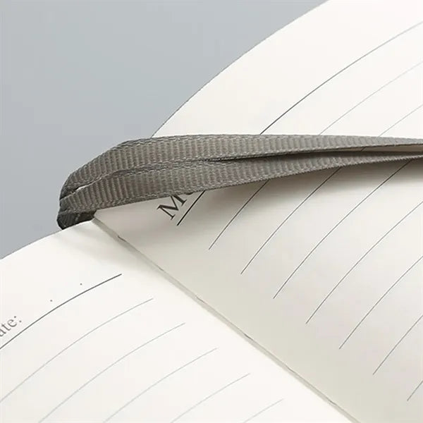 A5 PU Leather Thicken Binding Notebook with Side Pen Holder