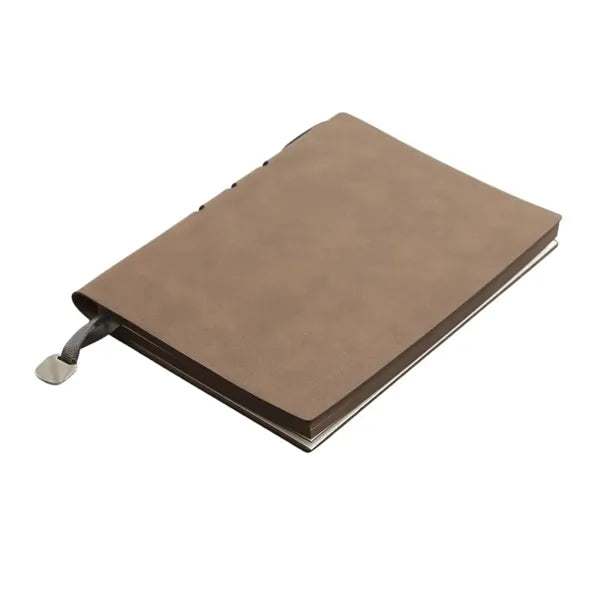 A5 PU Leather Thicken Binding Notebook with Side Pen Holder