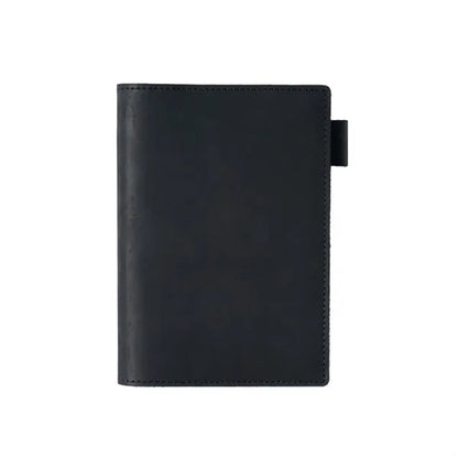 Leather Refillable Travel Notebook W/ Pen Holder Card Slot