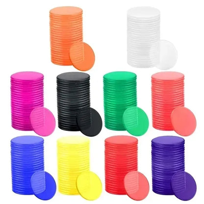 Round Plastic Tokens