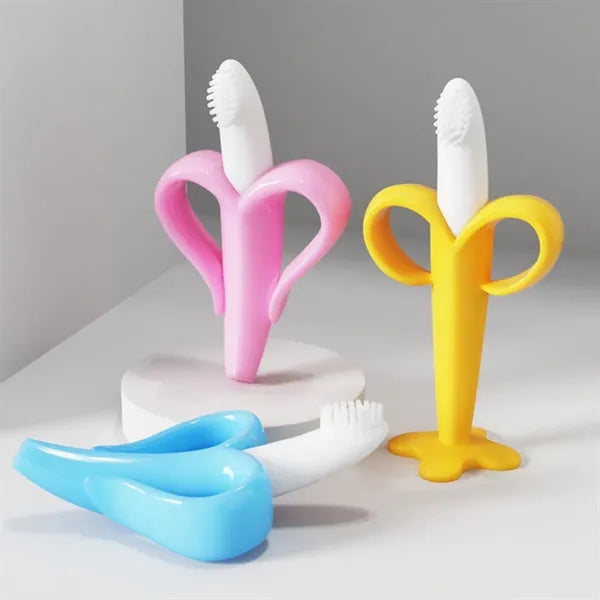Soft Silicone Easy-Grip Dishwasher Safe Baby Teether