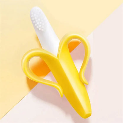 Soft Silicone Easy-Grip Dishwasher Safe Baby Teether