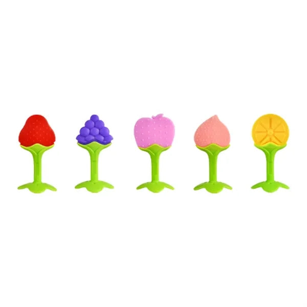 Soft Silicone Easy-Grip Dishwasher Safe Baby Teether