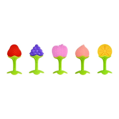 Soft Silicone Easy-Grip Dishwasher Safe Baby Teether