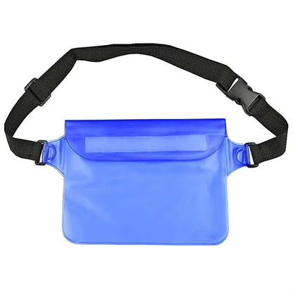Three-layer Seals Waterproof Cellphone Protection Waist Pack