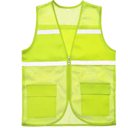 Breathable Lightweight High-Visible Reflective Safety Vest