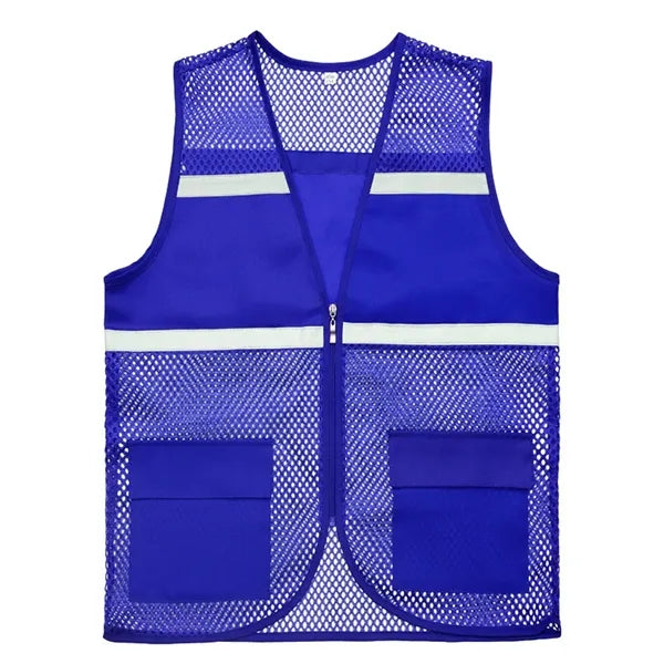Breathable Lightweight High-Visible Reflective Safety Vest