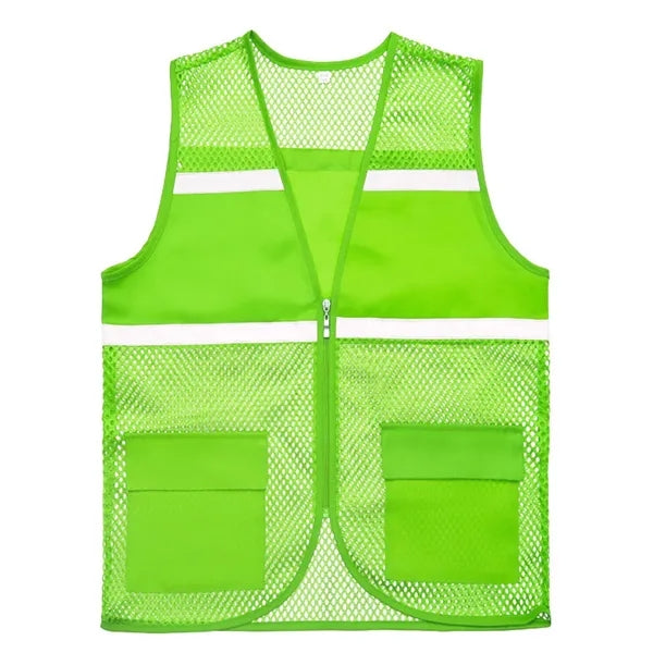 Breathable Lightweight High-Visible Reflective Safety Vest