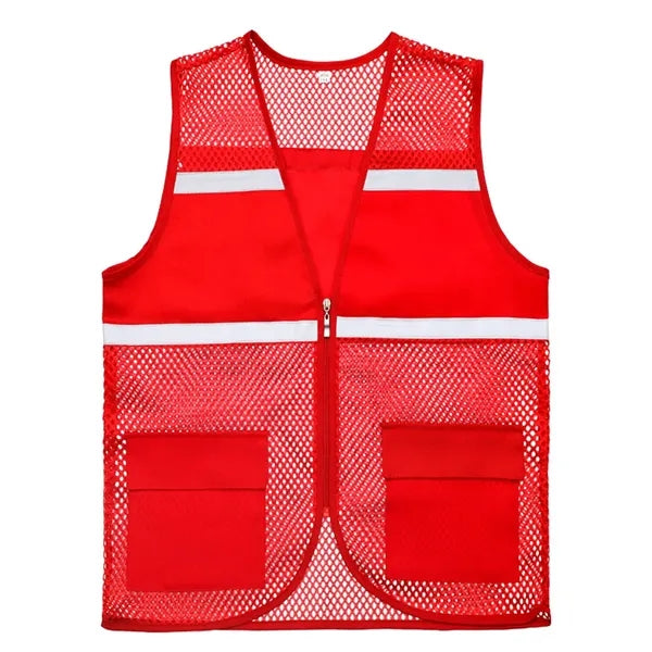 Breathable Lightweight High-Visible Reflective Safety Vest
