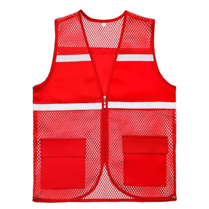 Breathable Lightweight High-Visible Reflective Safety Vest