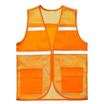 Breathable Lightweight High-Visible Reflective Safety Vest