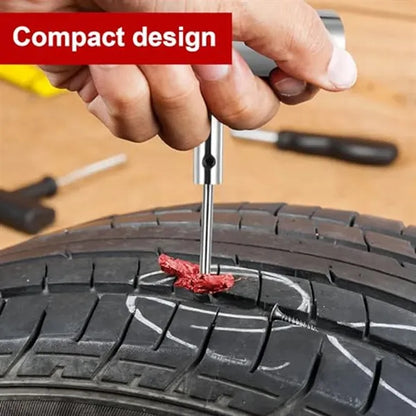 All-in-One Professional Emergency Tire Repair Plug Tools Kit