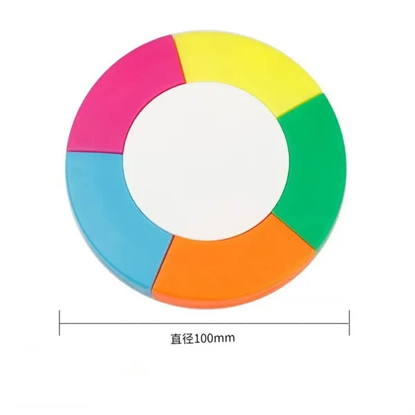 5 Color Fluorescent Highlighter Pens