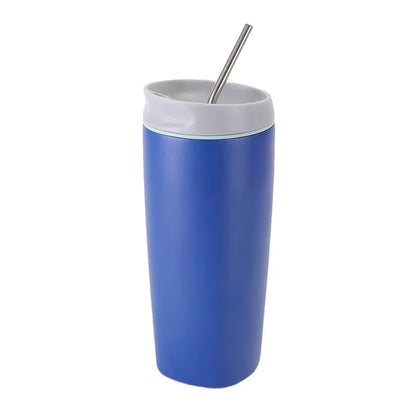 20oz Stainless Steel Vacuum Insulated Sports Tumbler Straw