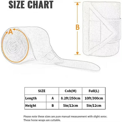 Soft  Equestrian Leg Bandage