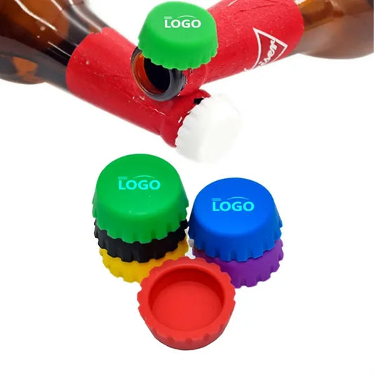 MOQ 100 Silicone bottle caps