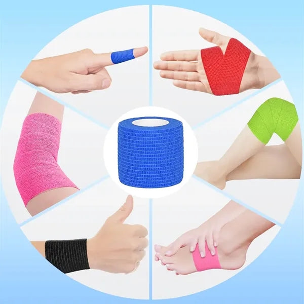 Non-woven Self-Adherent Elastic Bandage Wrap for Support