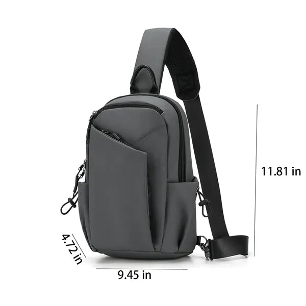 Oxford Crossbody Sling Bag For Men Travel Shoulder Pack