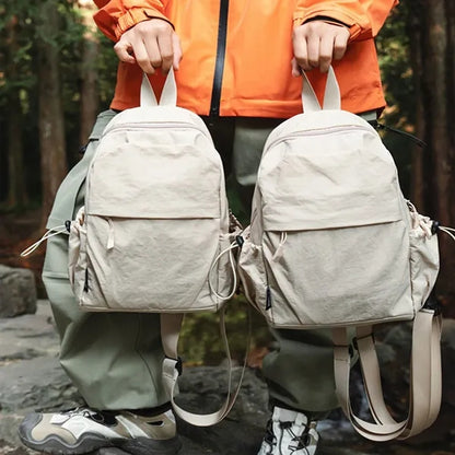 Convertible Backpack With Zipper Strap Single Or Double Use