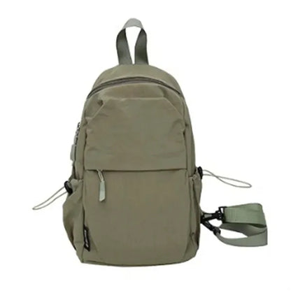 Convertible Backpack With Zipper Strap Single Or Double Use