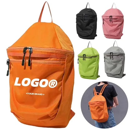 Lightweight Outdoor Travel Backpack Thin Pack Custom Logo