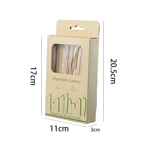 Disposable Eco-Friendly Wooden Knife for Dining Flatware