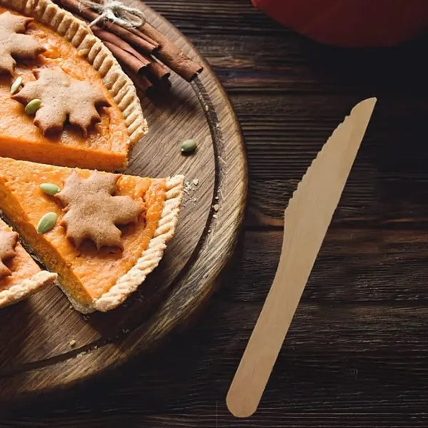 Disposable Eco-Friendly Wooden Knife for Dining Flatware