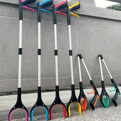 Foldable Trash Reacher Grabber Tool w/ Rotating Magnetic Jaw