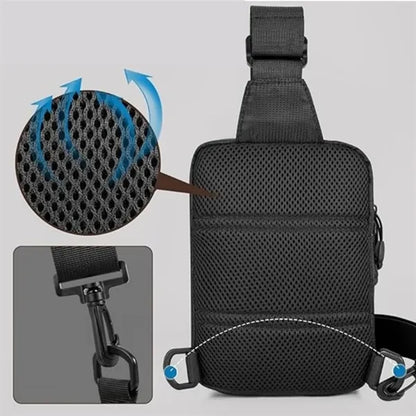 Tactical Sling Bag With carabiner for Outdoor Travel