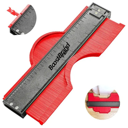 Contour Gauge Profile Tool Ruler for Woodworking Auto