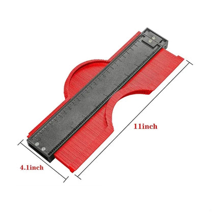 Contour Gauge Profile Tool Ruler for Woodworking Auto