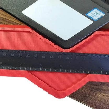 Contour Gauge Profile Tool Ruler for Woodworking Auto