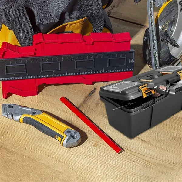 Contour Gauge Profile Tool Ruler for Woodworking Auto
