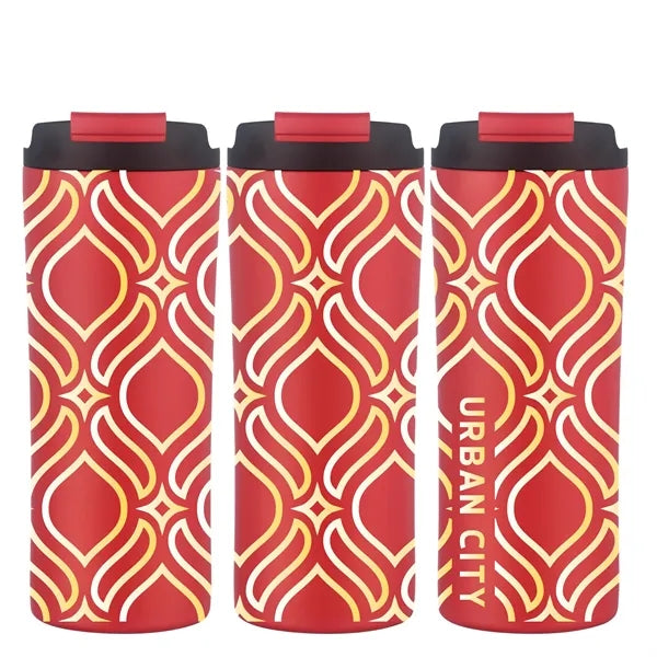 20 oz. Dual Lid Tumbler With Straw
