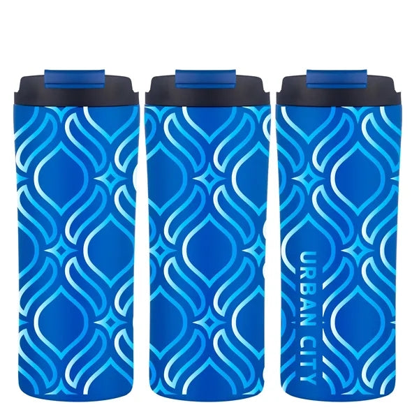 20 oz. Dual Lid Tumbler With Straw