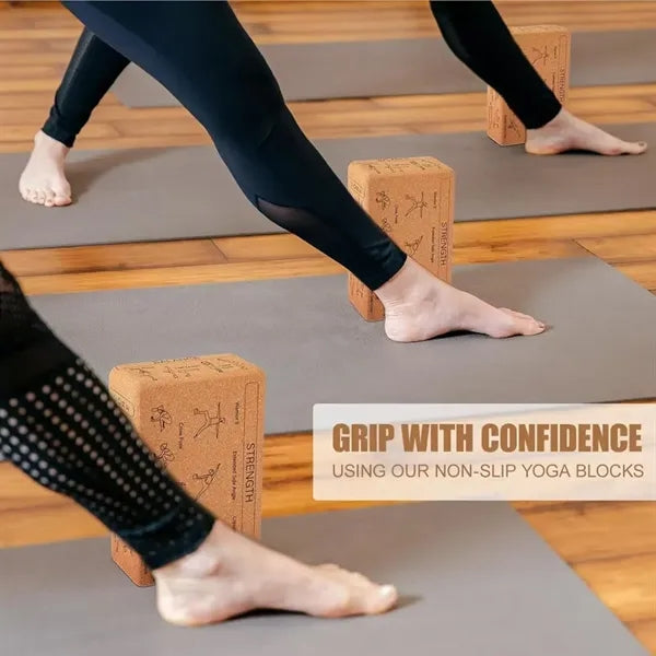 Eco Friendly Cork Yoga Block for Balance and Support