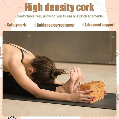 Eco Friendly Cork Yoga Block for Balance and Support