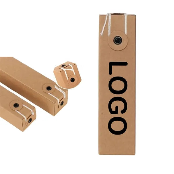 Eco-Friendly Kraft Paper Twine-Wrapped Box